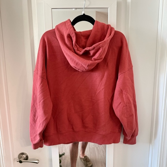 Spiritual Gangster “Carpe Diem” Hoodie Sweatshirt Dusty Rose Pink Size Small - Picture 5 of 5